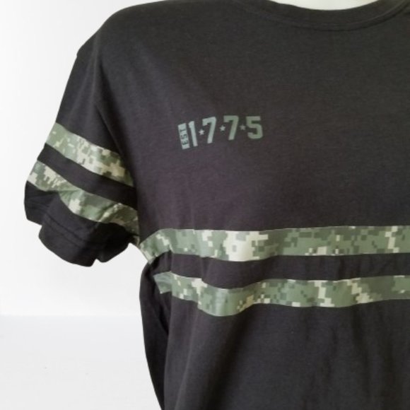 New! U.S. ARMY Brand Short-Sleeve T-shirt - Black Cotton/Polyester -Size Small - Picture 2 of 10